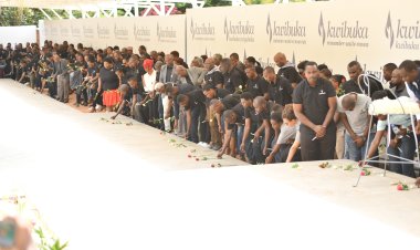 Remains of 587 genocide victims exhumed in Rusizi