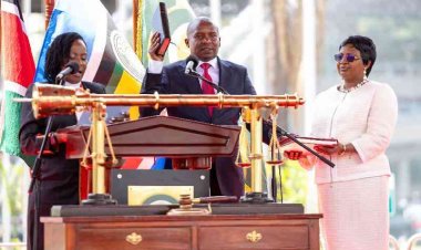 Kenya swears in new deputy president Kithure Kindiki