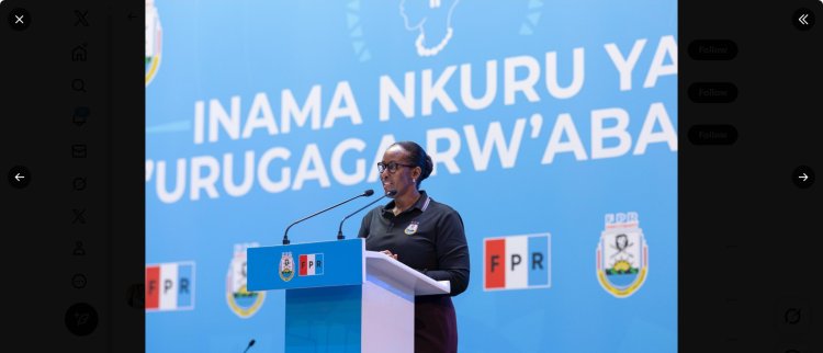 First Lady addresses RPF Women’s League congress