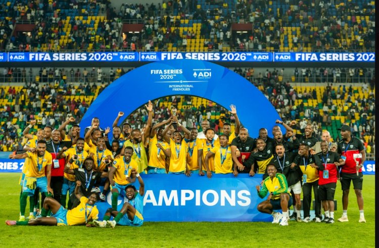 Rwanda clinches FIFA Series 2026 trophy after 2-0 victory over Estonia